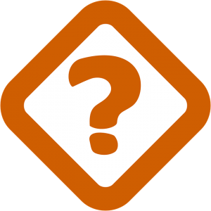 Fragezeichen in oranger Farbe, Credit: Pixabay