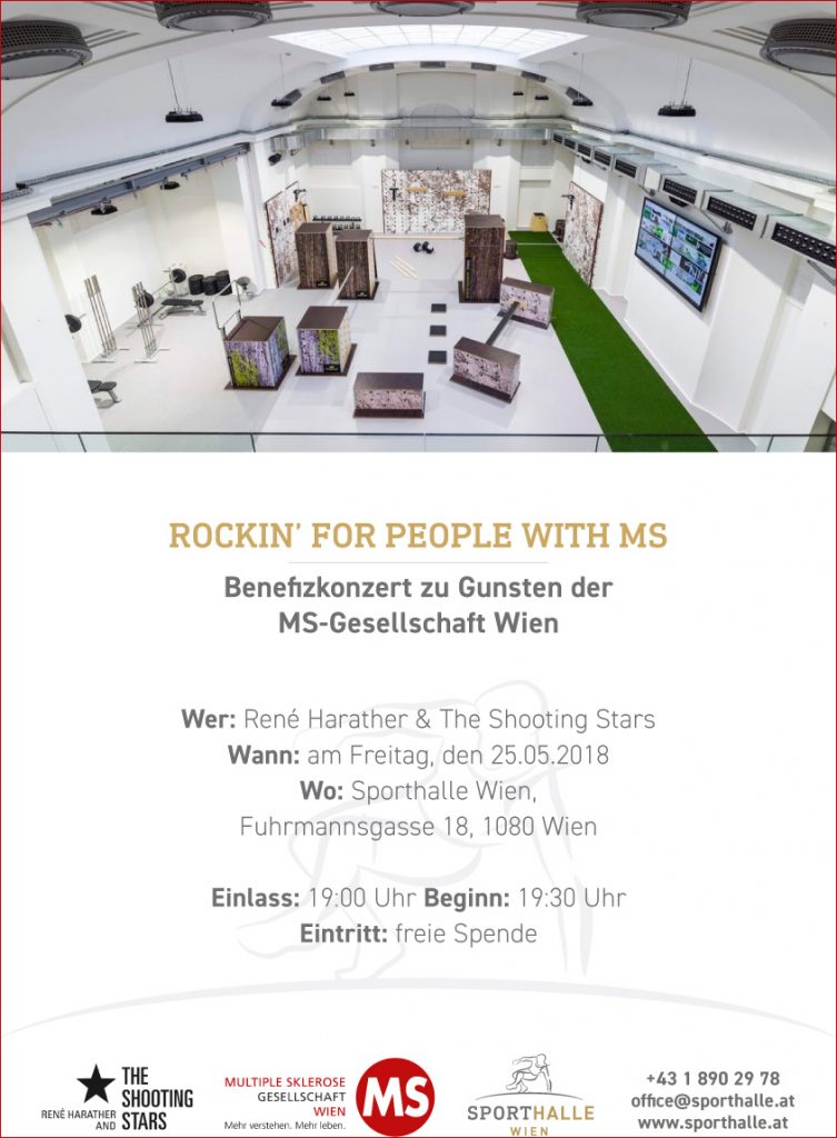 Plakat: Rockin´ for People with MS