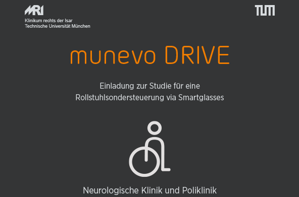 Einladung zur Studie für eine Rollstuhlsondersteuerung via Smartglasses
