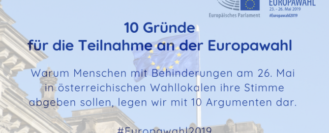 10 Gründe für die Teilnahme an der Europawahl
