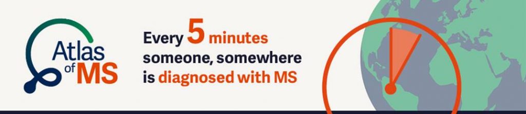 Alle 5 Minuten erhält irgendwo auf der welt jemand die Diagnose Multiple Sklerose.