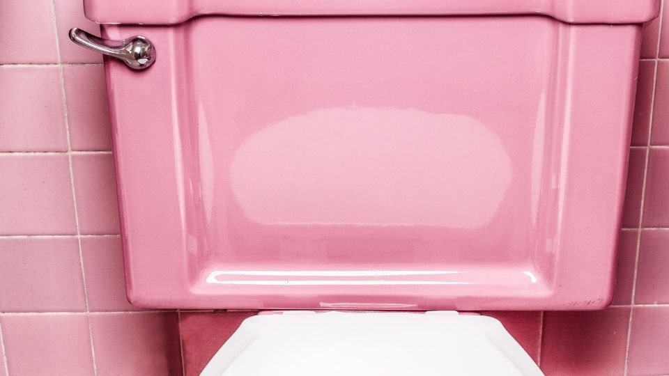 rosa Toilette, Photo by Curology on Unsplash
