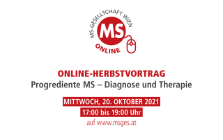 Einladung Herbstvortrag: Progrediente Multiple Sklerose – Diagnose und Therapie