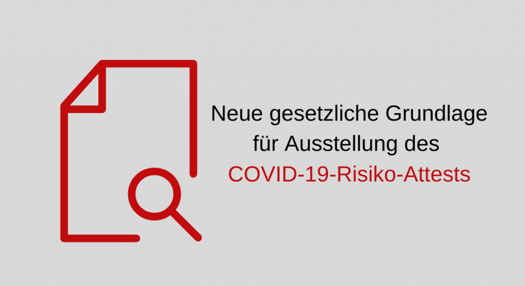 COVID-19-Risiko-Attest