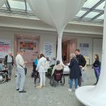 Eindrücke des Sommertreffens der Multiple Sklerose Gesellschaft Wien am 30. Augsut 2023: Technischesn Musum Wien und gemeinsamer, kulinarischer Ausklang