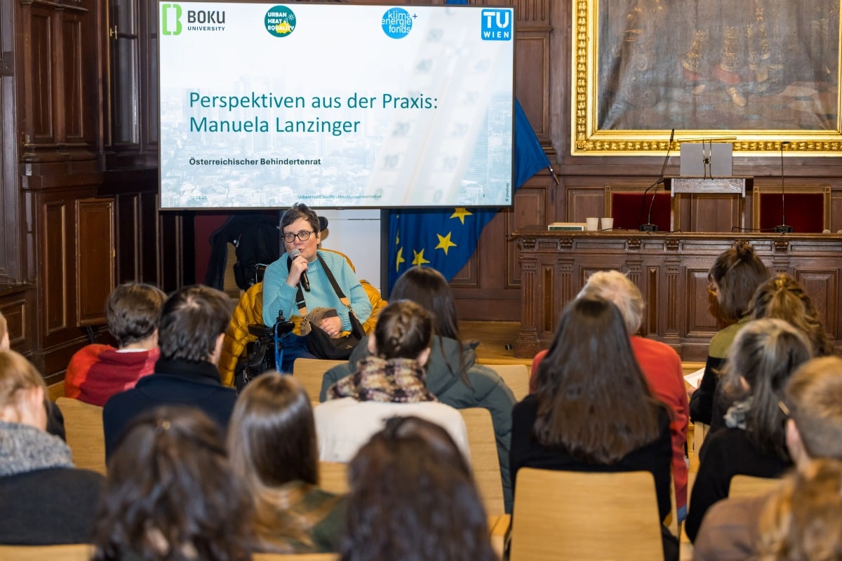 Manuela Lanzinger, Vizepräsidentin Österreichischer Behindertenrat erhält Staatspreis